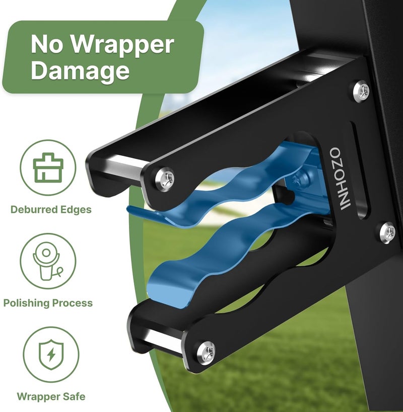 INHOZO Magnetic Cigar Holder for Golf Cart – Ultimate Golf Accessory for Cigar Lovers, Sturdy Aluminum Alloy and No Scratch Design,Secure Hold Without Falling,Cigar Accessories & Gift for Men – Black - Image 3